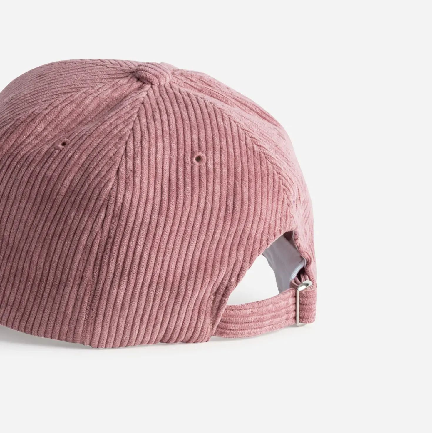Casquette rose velours côtelé - Sélection Octobre Rose