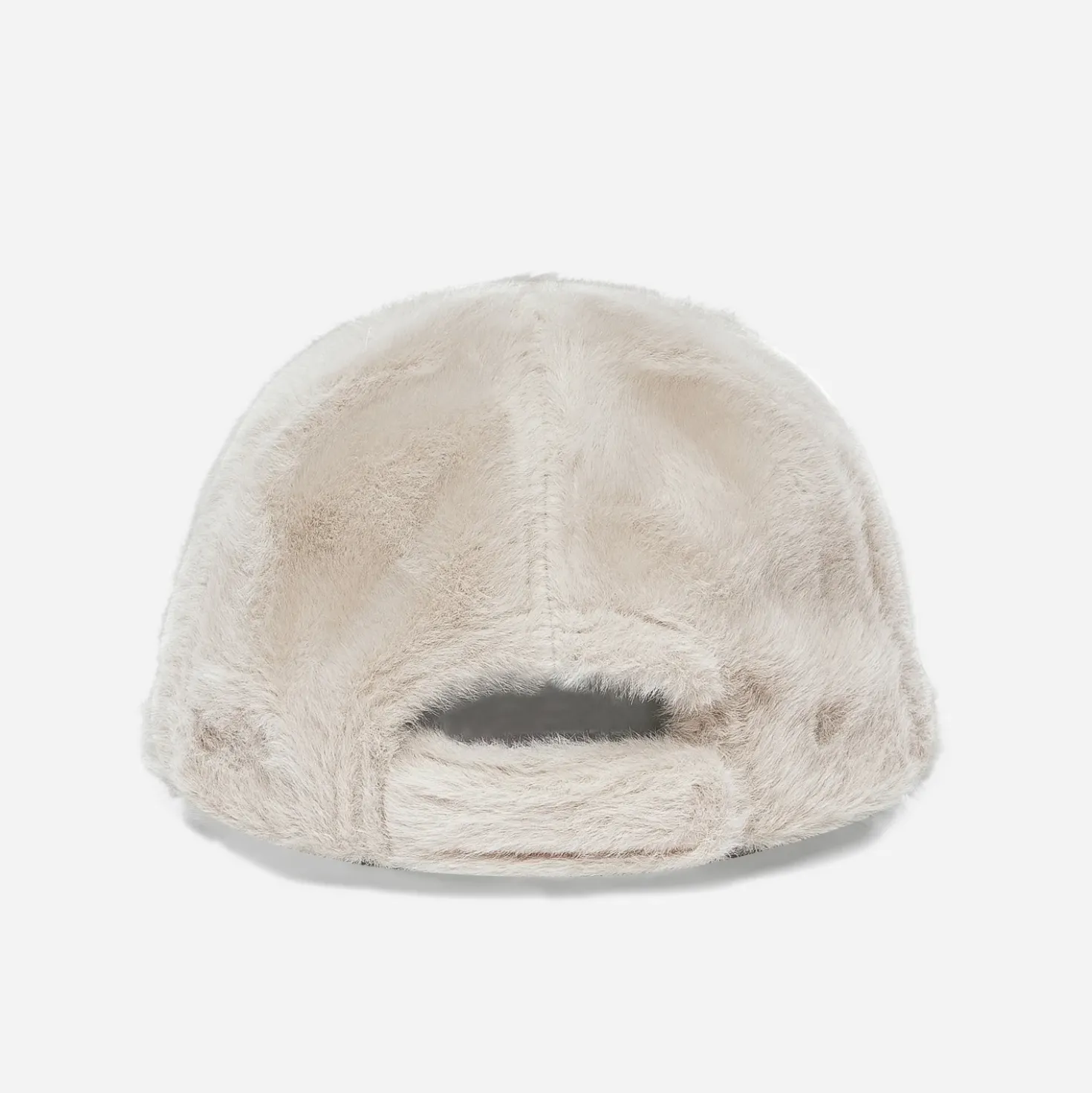 Casquette TEXTO beige imitation fourrure