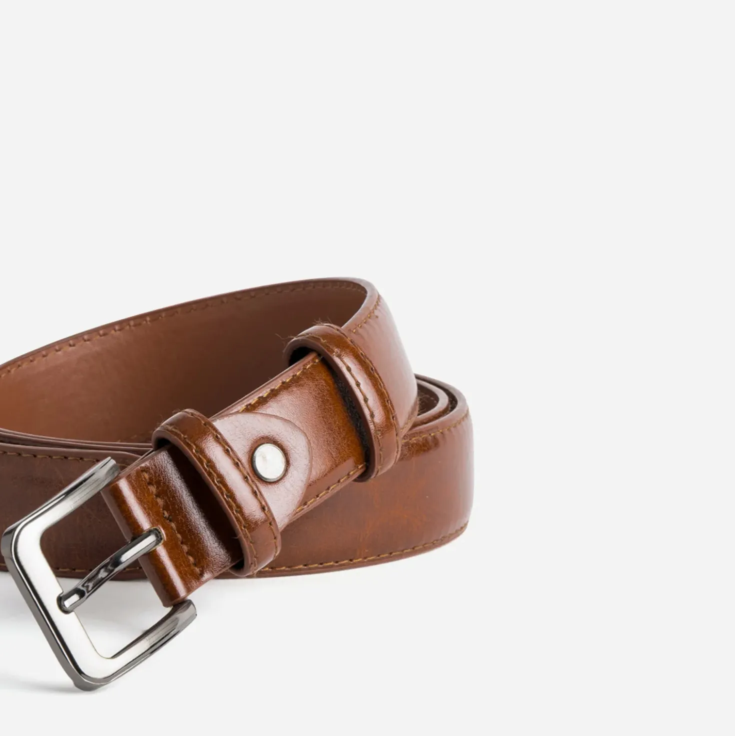 Ceinture camel Homme