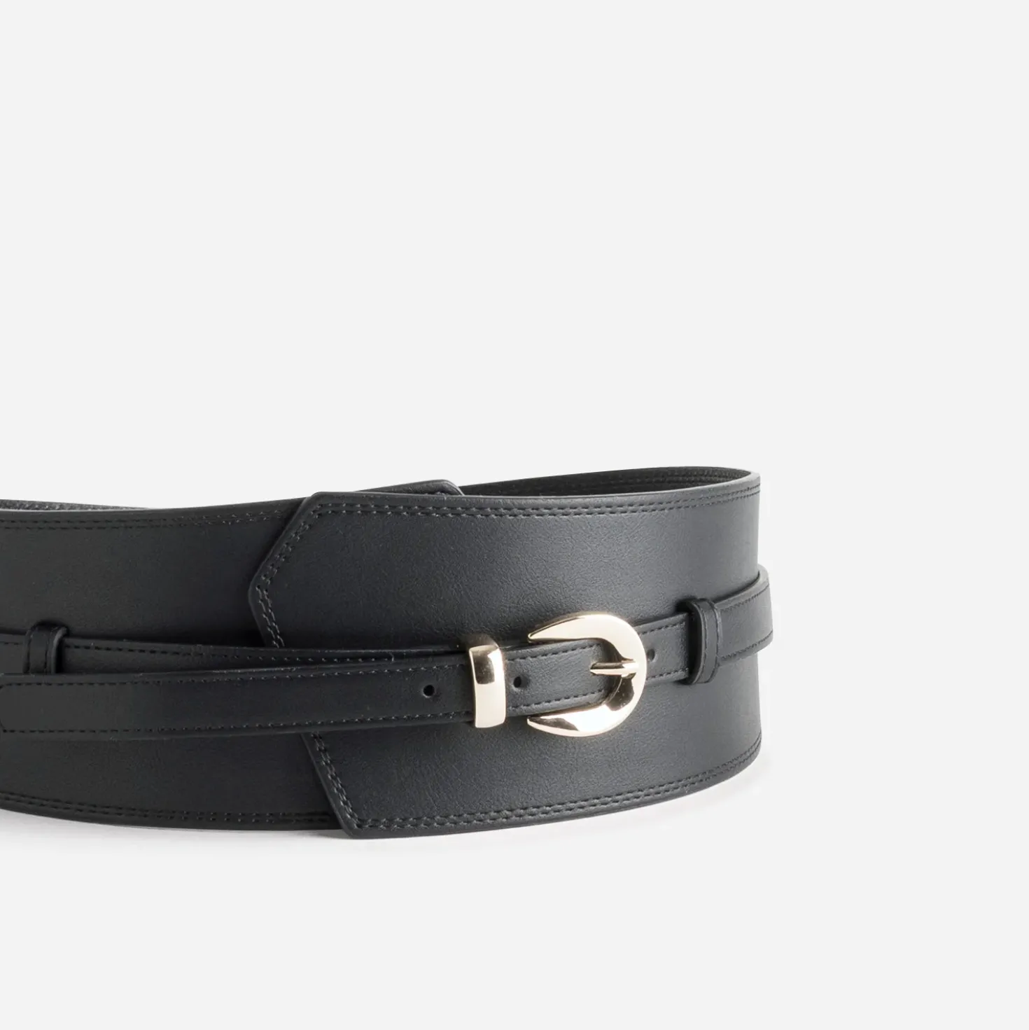 Ceinture large noire