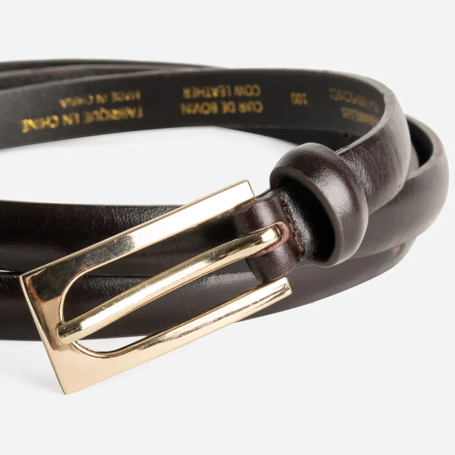 Ceinture marron cuir