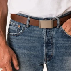 Ceinture réversible Homme avec boucle amovible