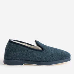 Charentaise bleue fourrée