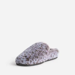 Chausson gris pour femme