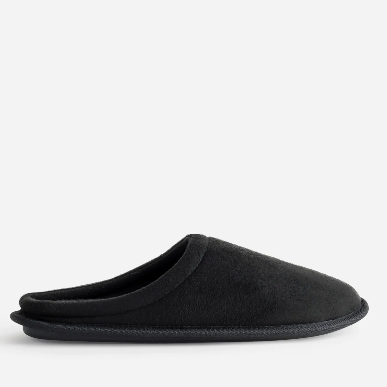 Chausson-mule noir Homme