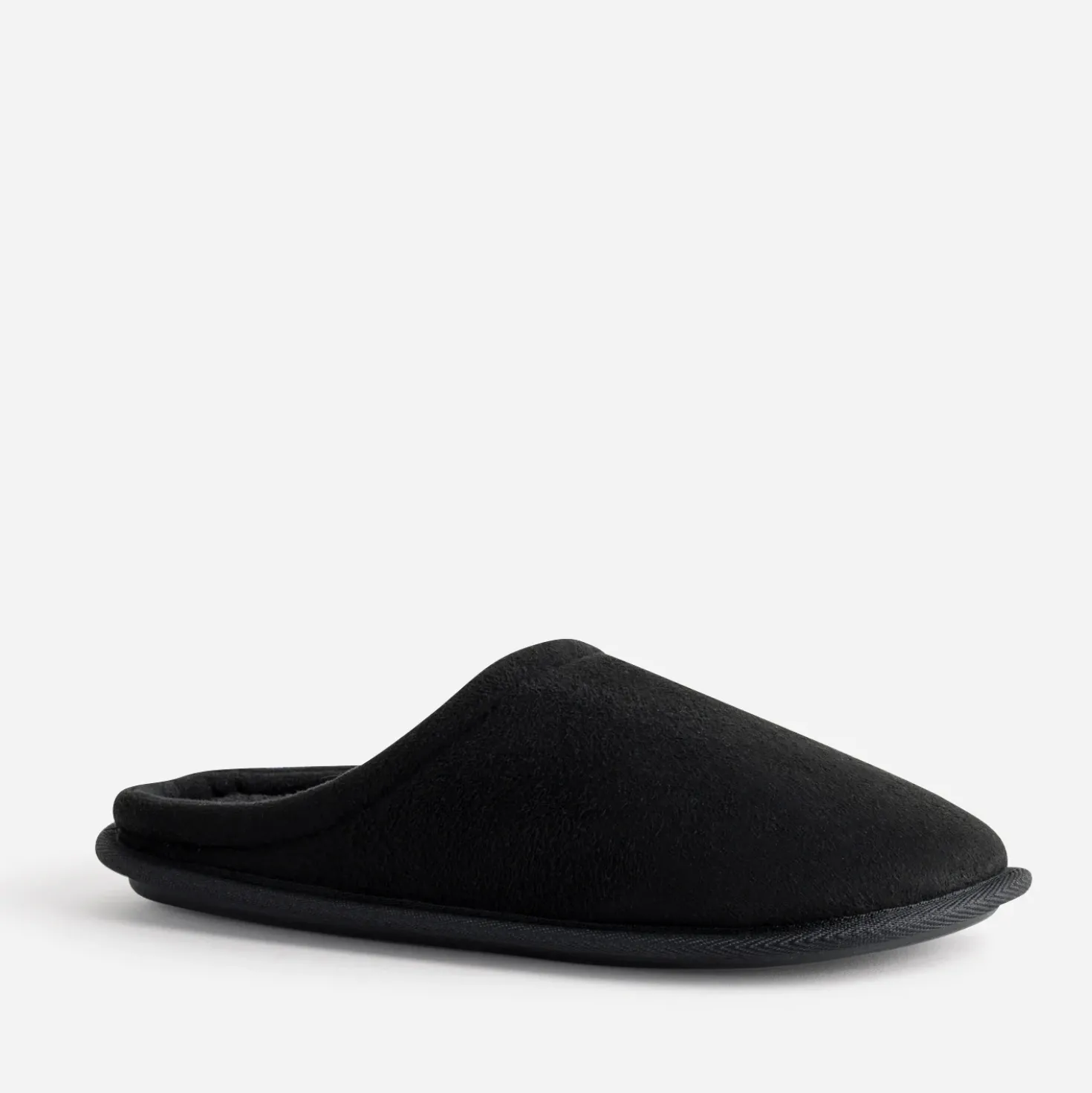 Chausson-mule noir Homme