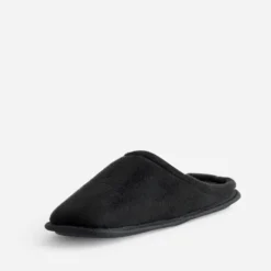 Chausson-mule noir Homme