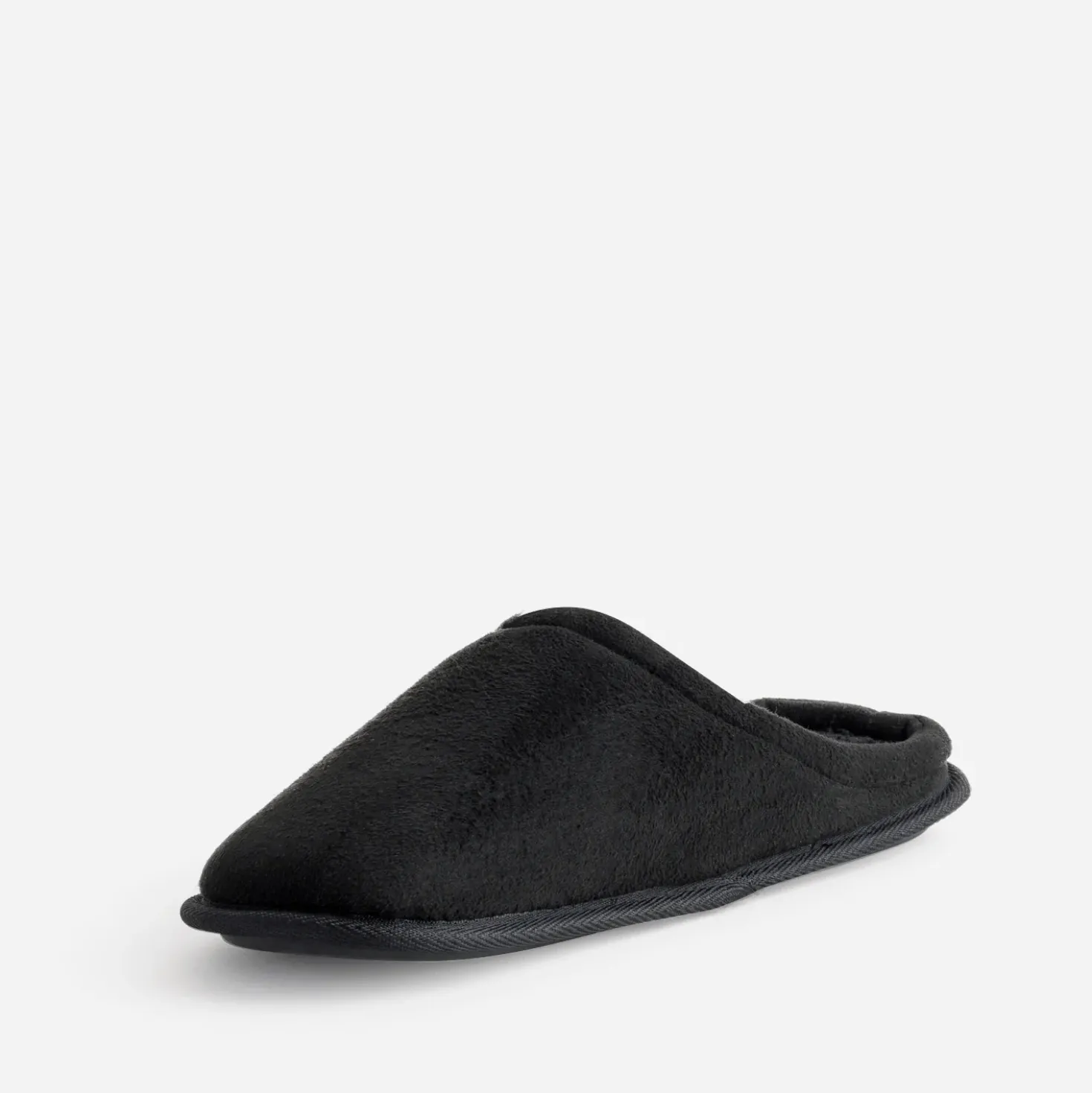 Chausson-mule noir Homme