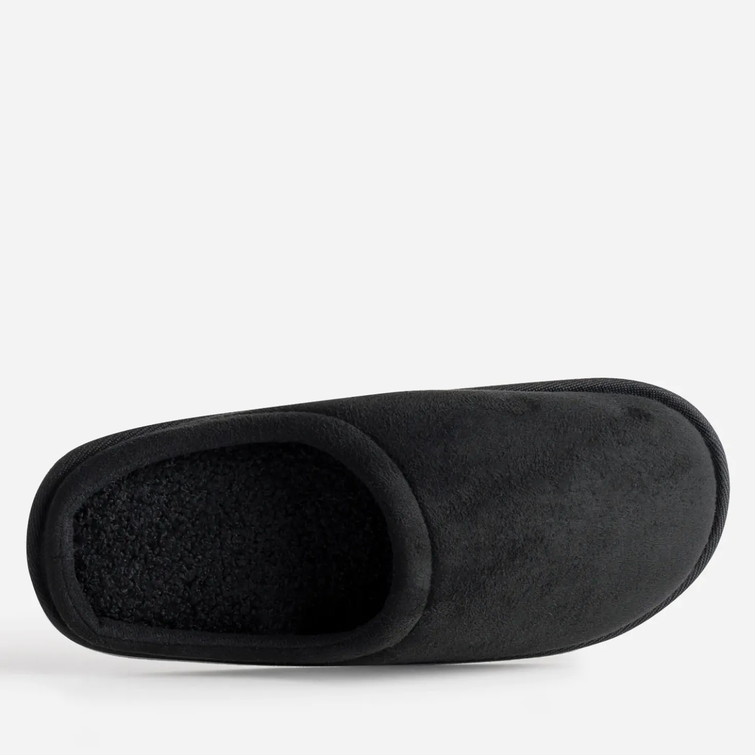 Chausson-mule noir Homme