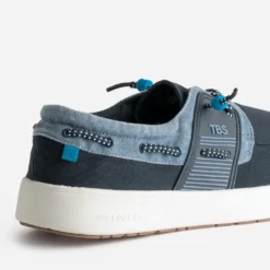 Chaussure-bateau TBS marine toile