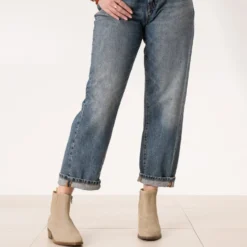 Chelsea boots beige cuir velours