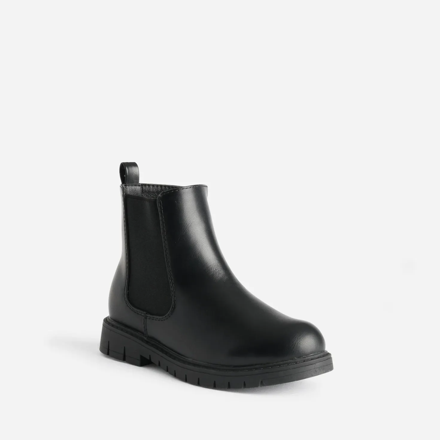 Chelsea boots BUGGY noir cranté