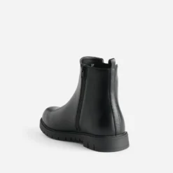 Chelsea boots BUGGY noir à semelle crantée