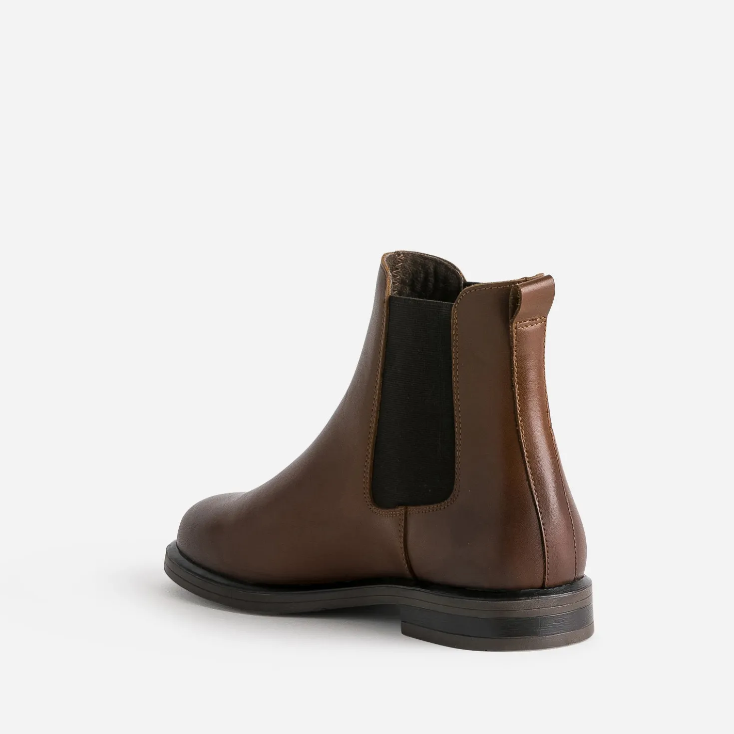 Chelsea boots cognac cuir