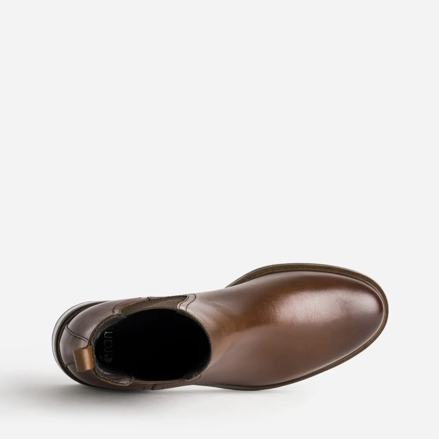 Chelsea boots cognac cuir