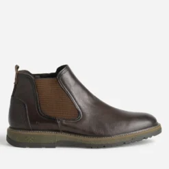 Chelsea boots FLUCHOS marron cuir
