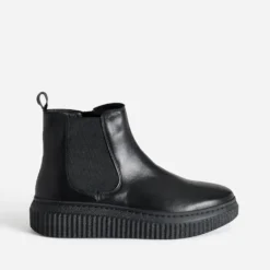 Chelsea boots FRANCE ARNO noir cuir