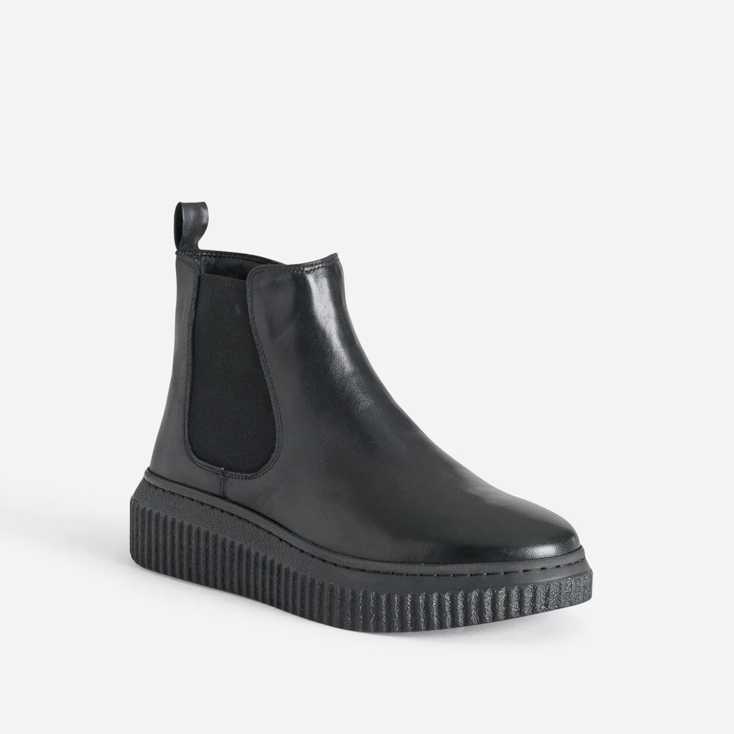 Chelsea boots FRANCE ARNO noir cuir