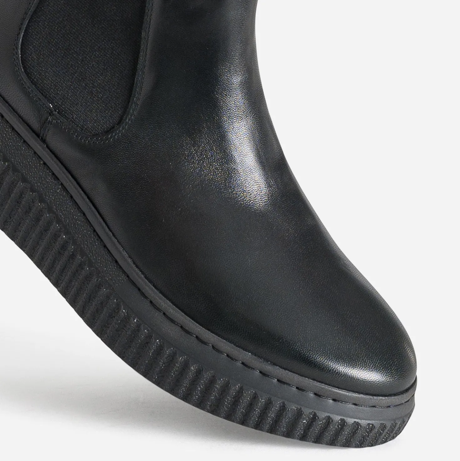 Chelsea boots FRANCE ARNO noir cuir
