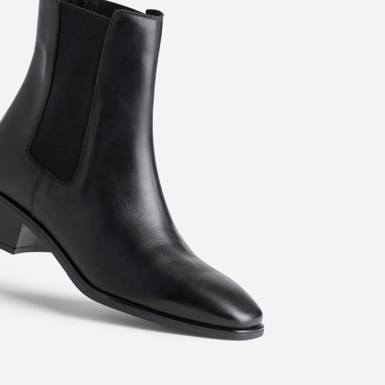 Chelsea boots noir cuir