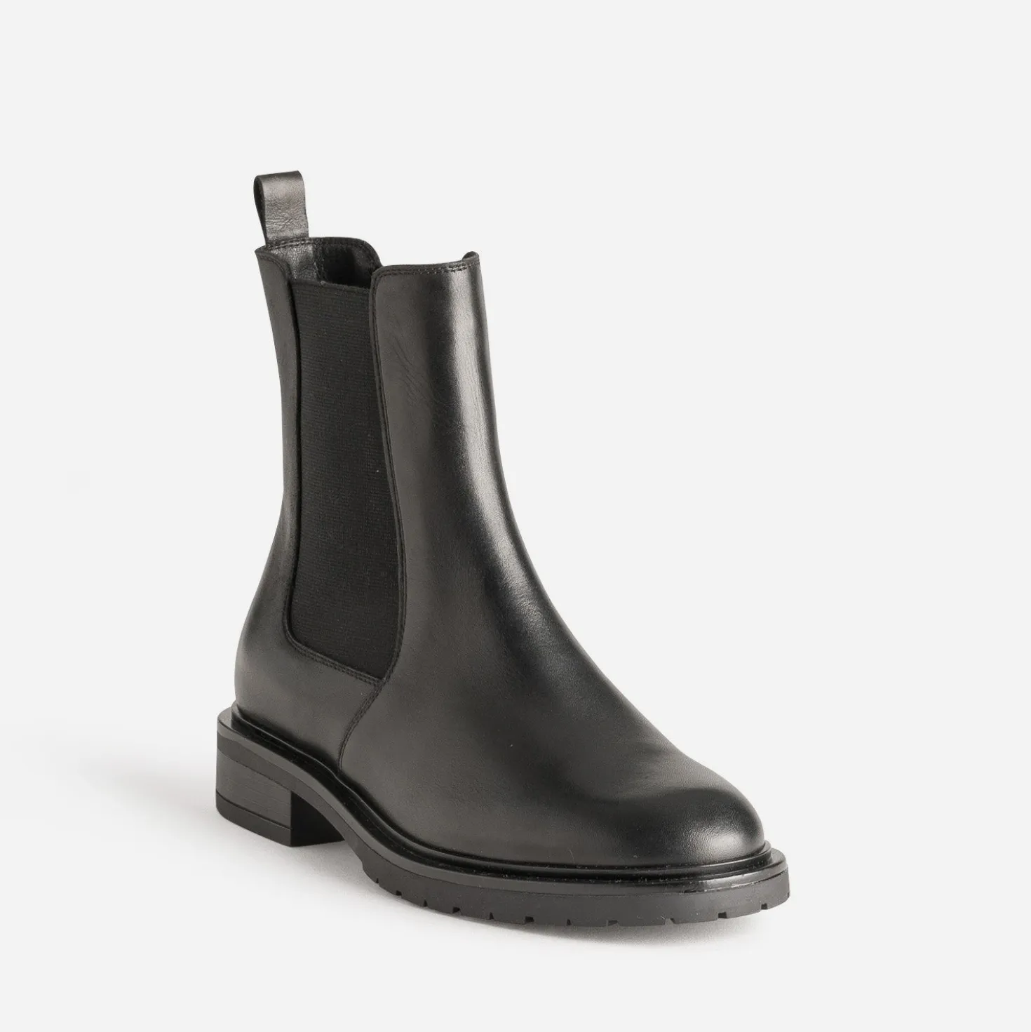 Chelsea boots noir cuir