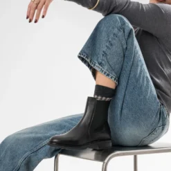 Chelsea boots noir cuir