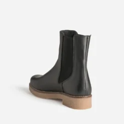 Chelsea boots noir cuir