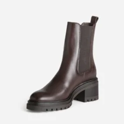 Chelsea boots TEXTO marron cuir