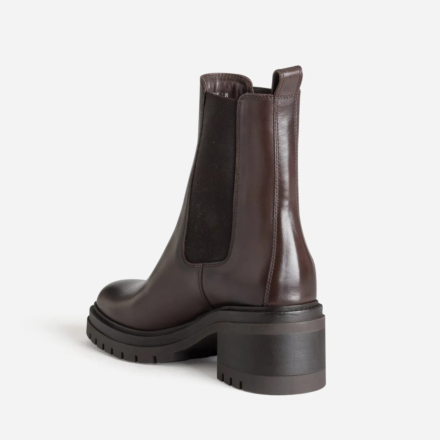Chelsea boots TEXTO marron cuir