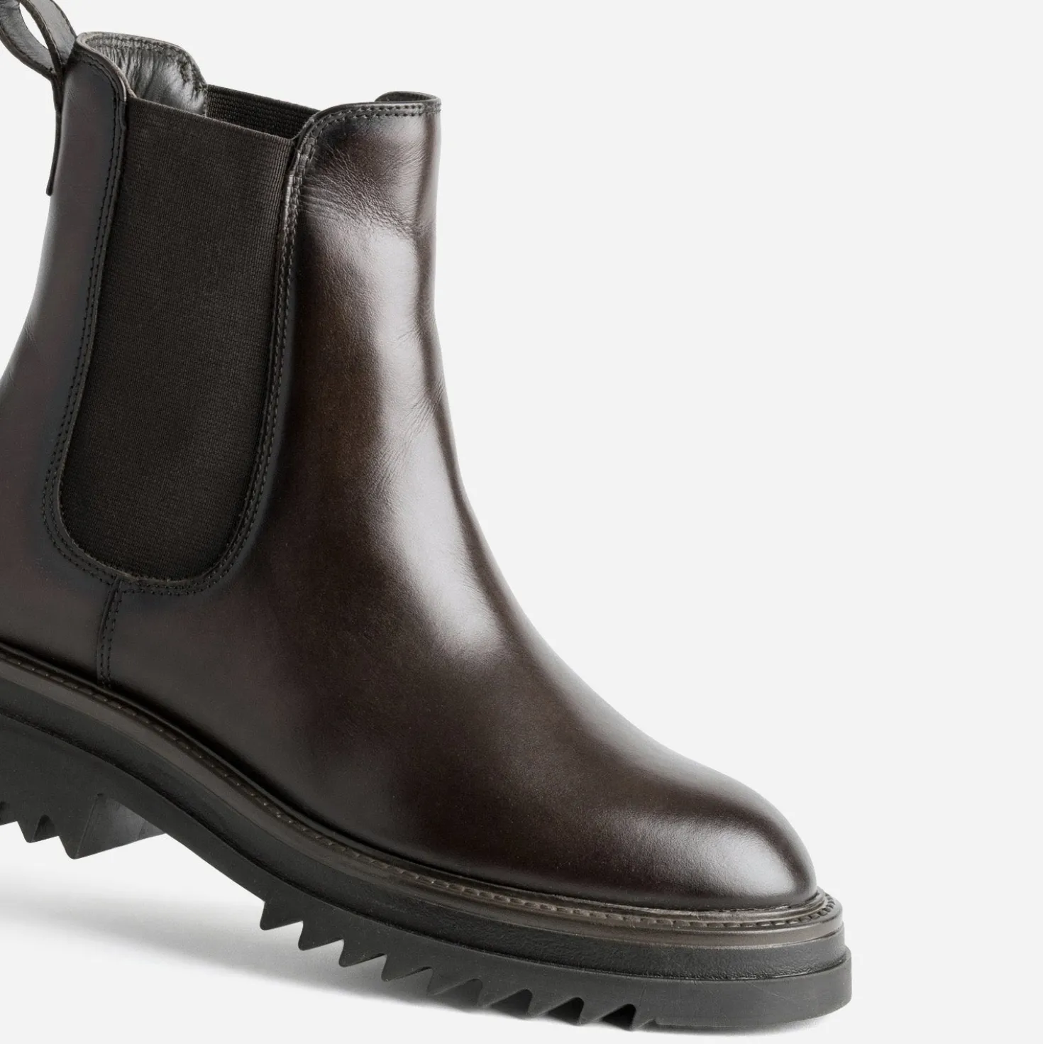 Chelsea boots TEXTO marron cuir