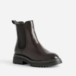 Chelsea boots TEXTO marron cuir