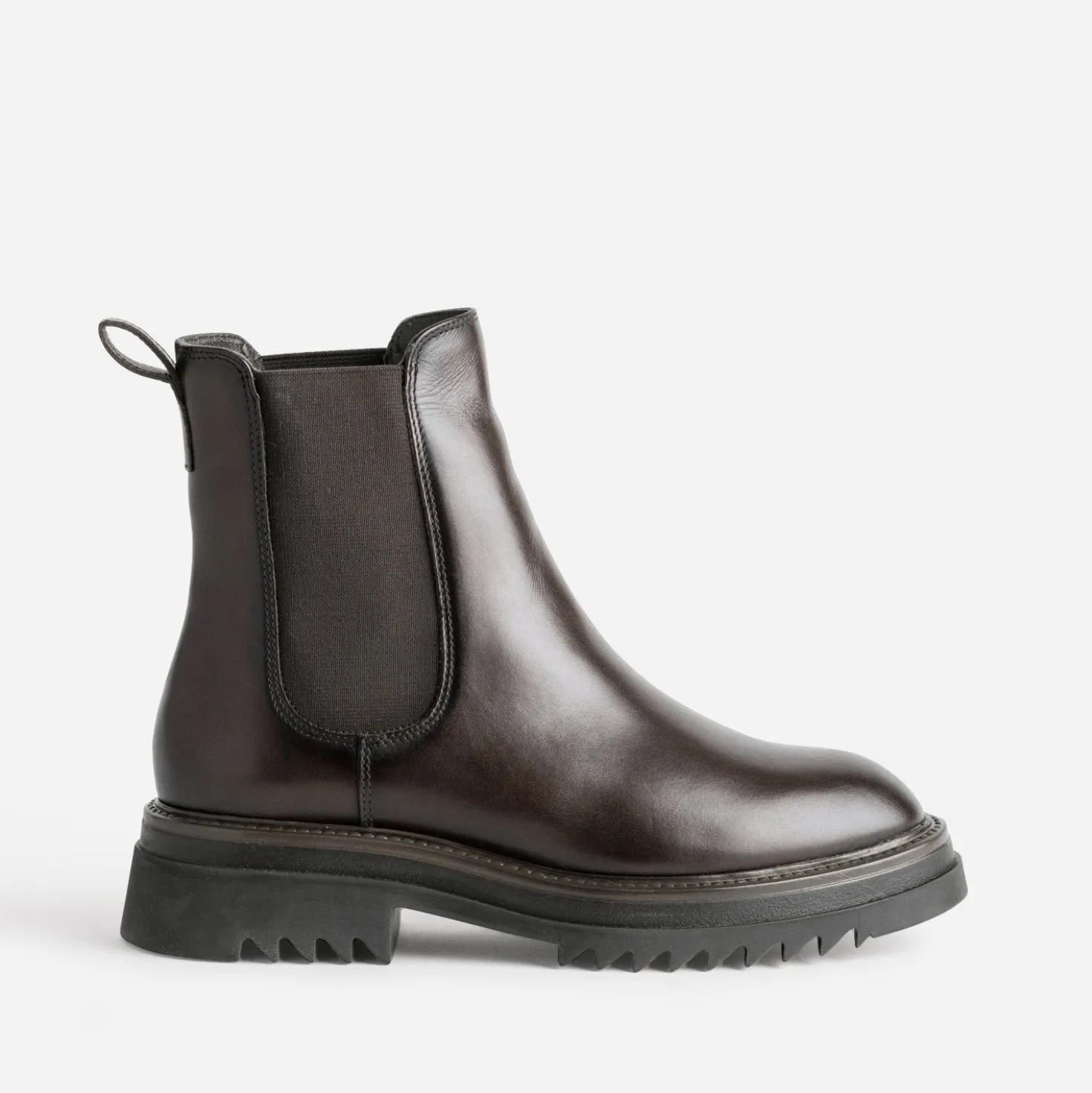 Chelsea boots TEXTO marron cuir