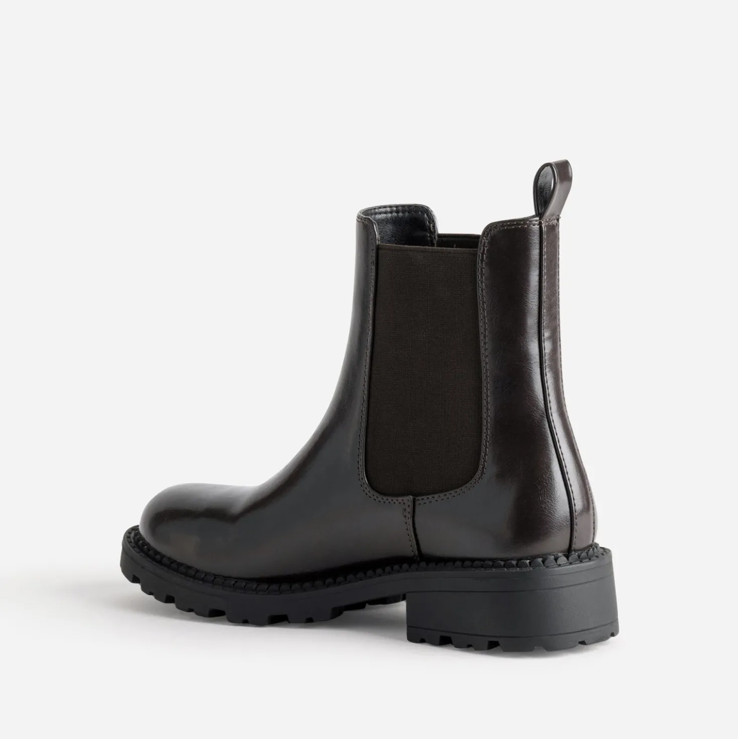 Chelsea boots TEXTO marron foncé glacé