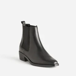 Chelsea boots TEXTO noir cuir