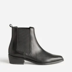 Chelsea boots TEXTO noir cuir