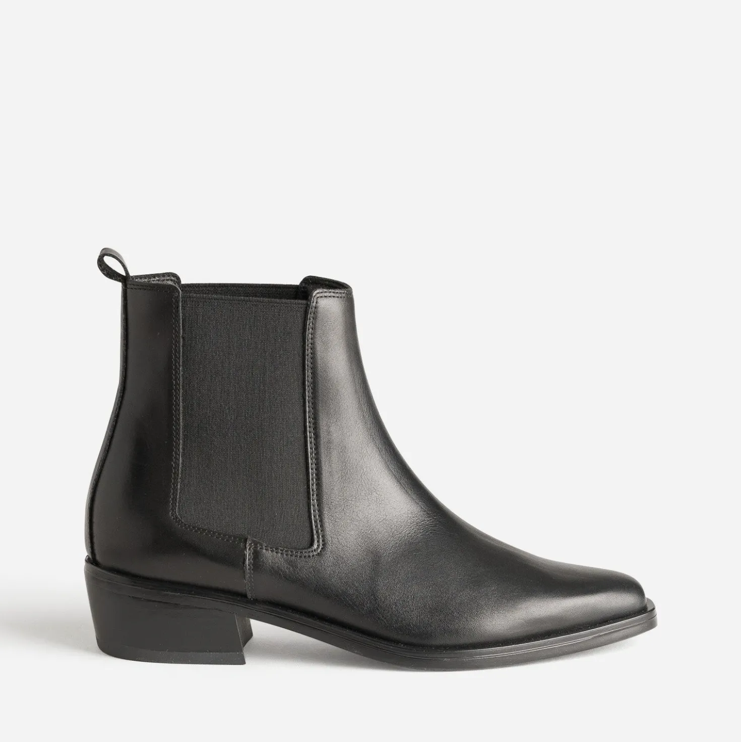 Chelsea boots TEXTO noir cuir