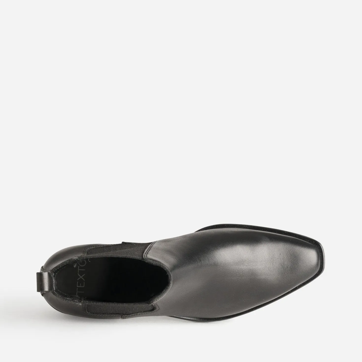 Chelsea boots TEXTO noir cuir