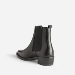 Chelsea boots TEXTO noir cuir