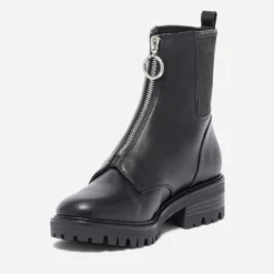 Chelsea boots TEXTO noir zippé