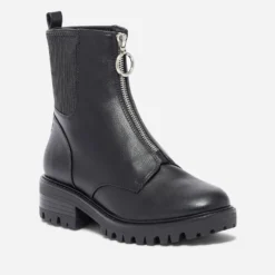 Chelsea boots TEXTO noir zippé