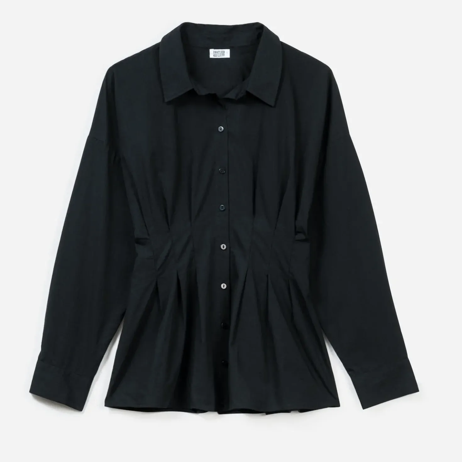 Chemise ERAM WEAR noire cintrée
