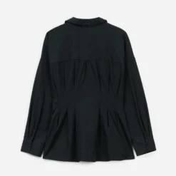 Chemise ERAM WEAR noire cintrée