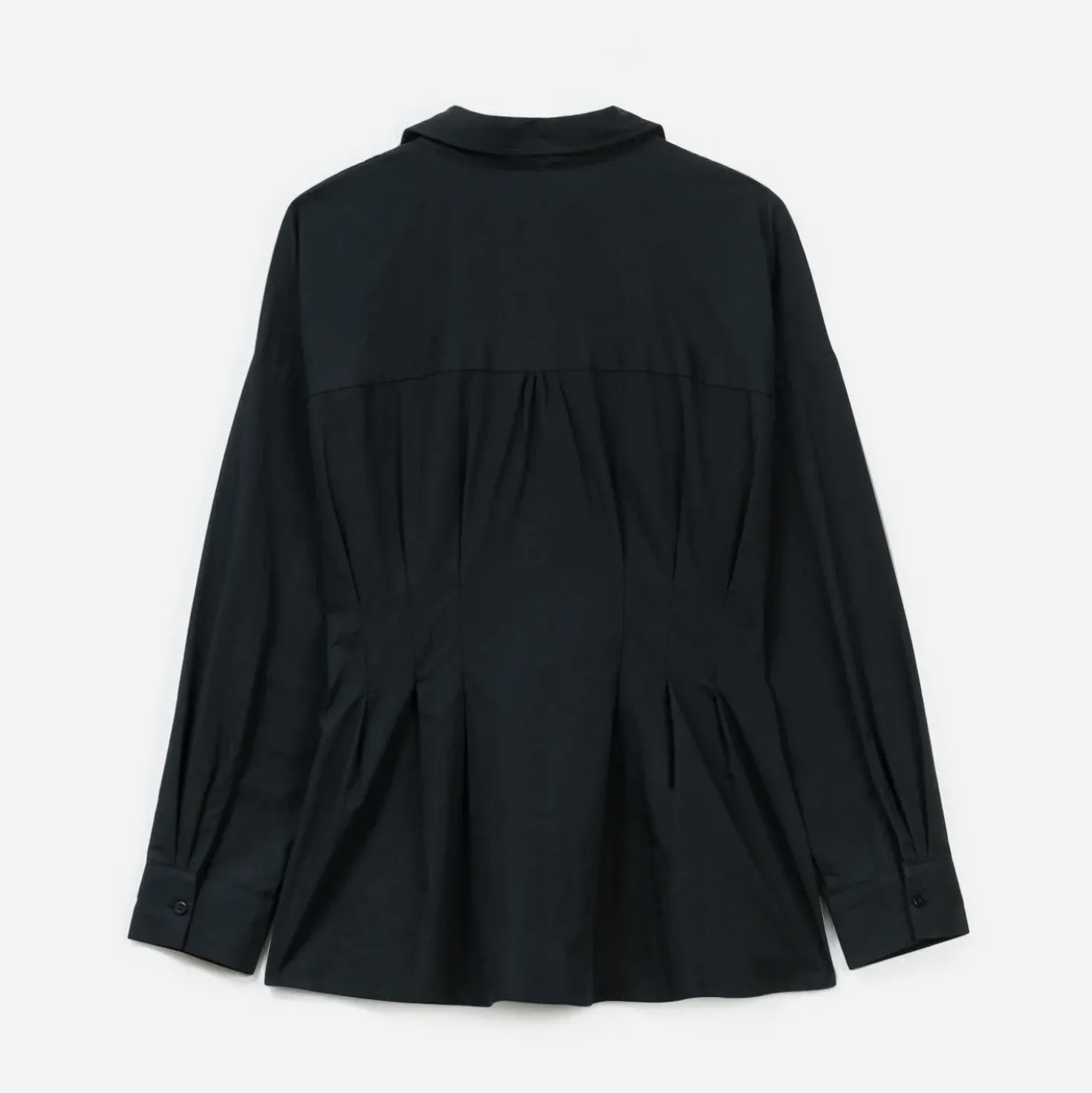 Chemise ERAM WEAR noire cintrée