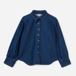 Chemise TEXTO en jean bleu