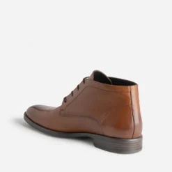 Chukka boots ERAM FLEX marron en cuir