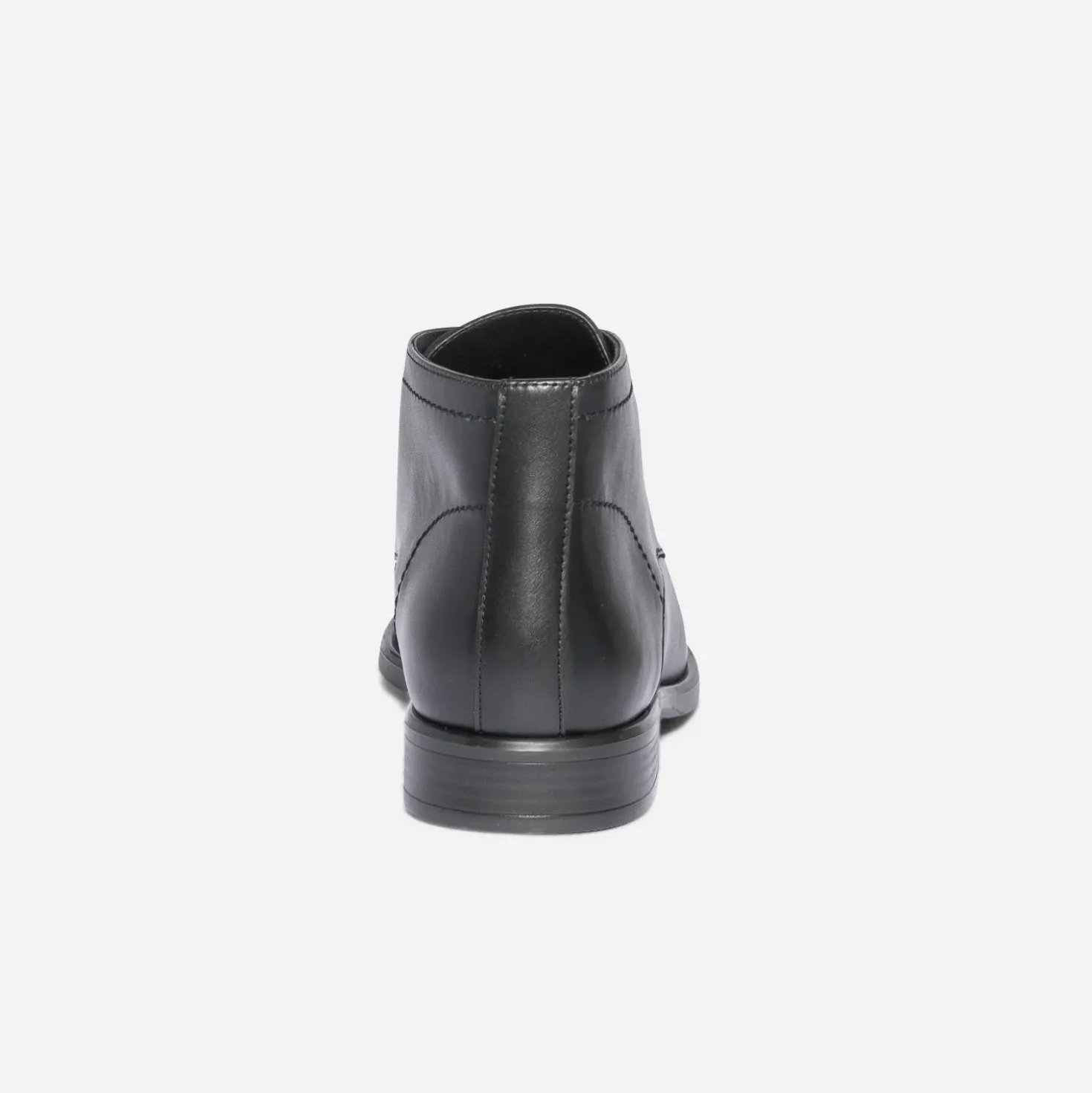 Chukka boots ERAM FLEX noir en cuir