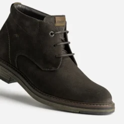 Chukka boots FLUCHOS marron cuir velours