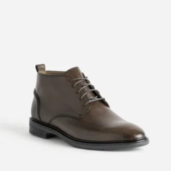 Chukka boots marron cuir