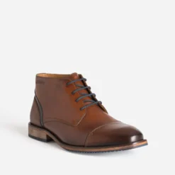 Chukka boots REDSKINS cognac cuir