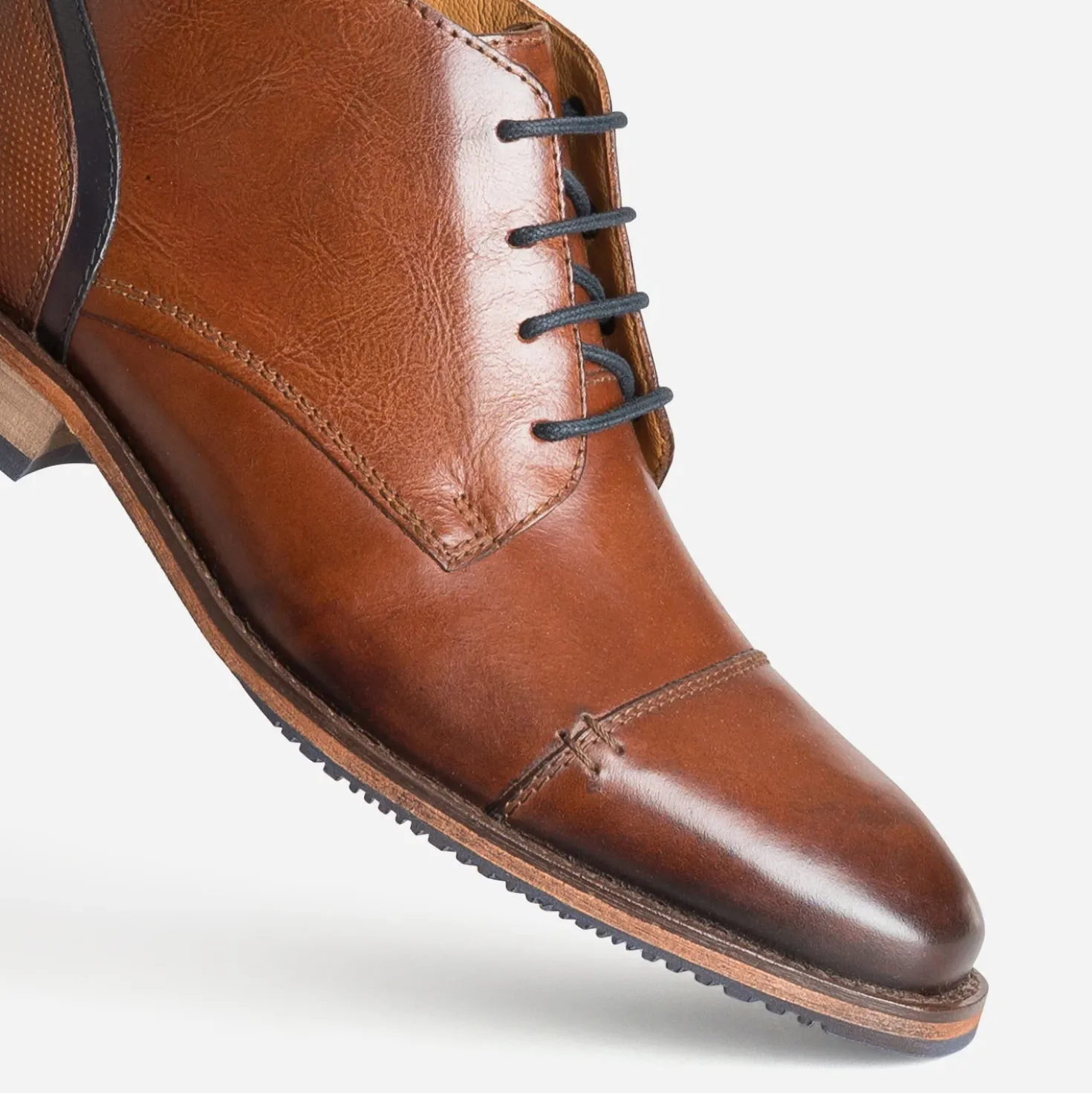 Chukka boots REDSKINS cognac cuir